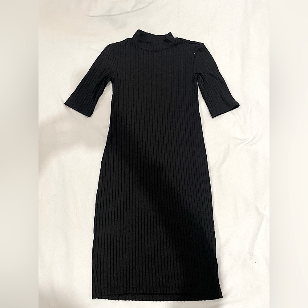 & other Stories Black Bodycon Dress - Women Size US2